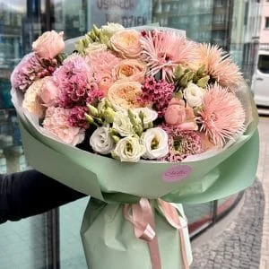 Bukiet "Pastelowy" - BUKIETY AUTORSKIE | Kwiaciarnia Milosc Warszawa