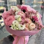 Bukiet "For her" - BUKIETY AUTORSKIE | Kwiaciarnia Milosc Warszawa