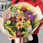 Bukiet "Colorful joy" - BUKIETY AUTORSKIE | Kwiaciarnia Milosc Warszawa