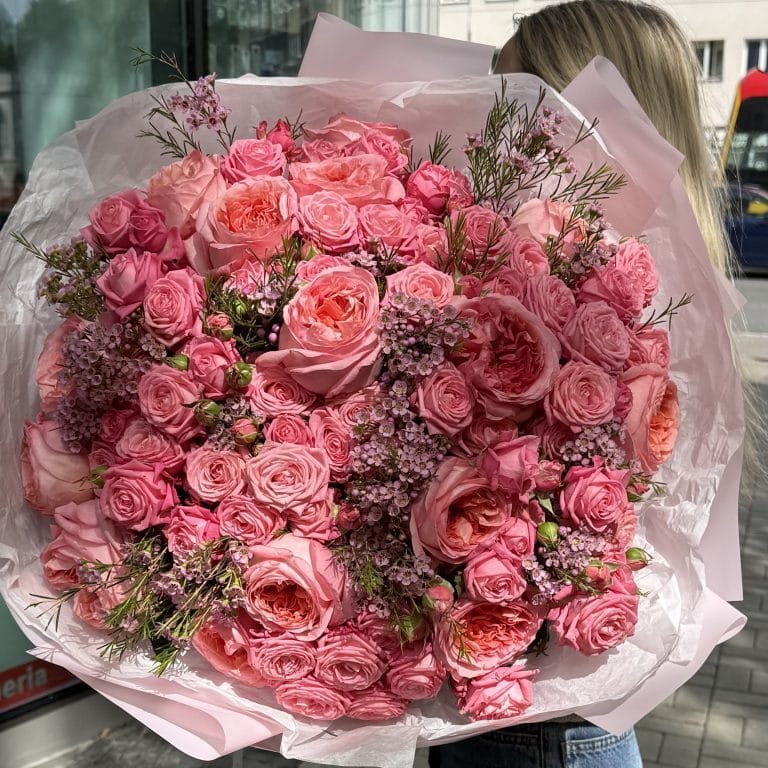 Bukiet „Think about you” - BUKIETY AUTORSKIE | Kwiaciarnia Milosc Warszawa