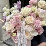 Blooming Grace - KWIATY W PUDEŁKU | Kwiaciarnia Milosc Warszawa - zdjecie 2