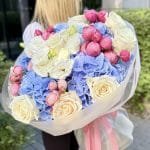 Bukiet "Pastel Dream" - BUKIETY AUTORSKIE | Kwiaciarnia Milosc Warszawa - zdjecie 2