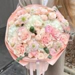 Miłość Blush – bukiet premium - zdjęcie 2 - Kwiaciarnia Miłość