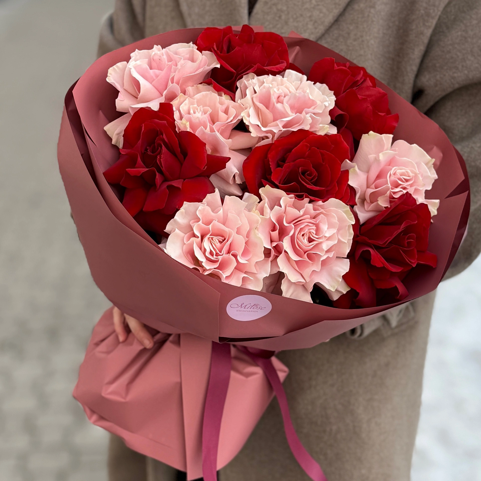 Bukiet Płonące serce