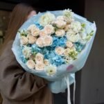 Bukiet Niebiańska delikatność - zdjęcie 2 - Kwiaciarnia Miłość