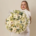 Bukiet "Ivory Serenity" - zdjęcie 4 - Kwiaciarnia Miłość