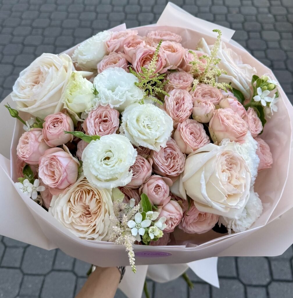 Bukiet-Cappuccino-scaled-1 - Kwiaciarnia Miłość Warszawa