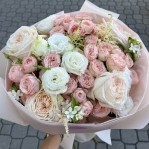 Bukiet-Cappuccino-scaled-1 - Kwiaciarnia Miłość Warszawa