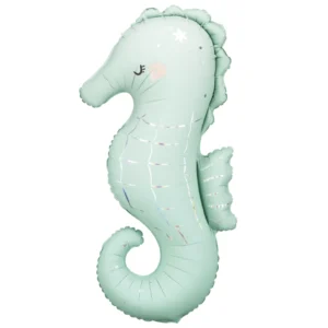 Minty Seahorse – balon foliowy z helem