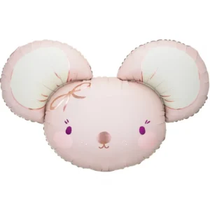 Pink Mouse – balon foliowy z helem