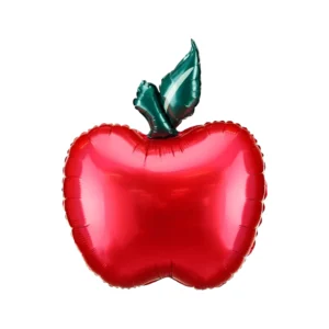 Red Apple – helium foil balloon