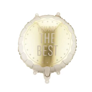 You Are the Best – Round Foil Balloon