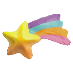 Rainbow Comet – фольгована кулька з гелієм